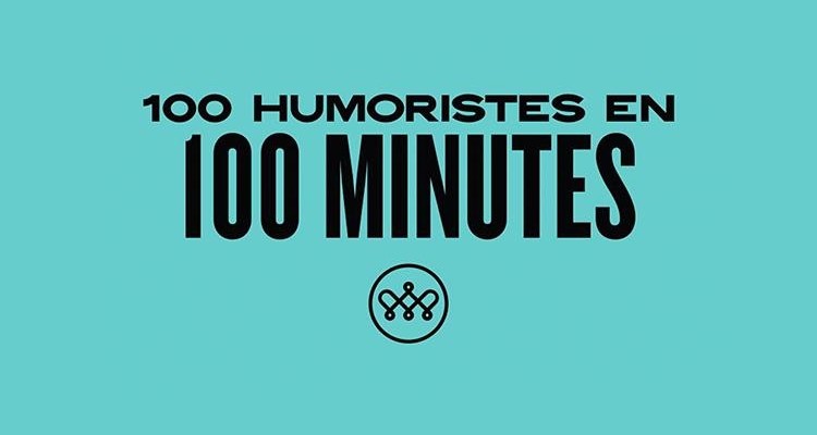 100 humoristes en 100 minutes, un pari risqué mais réussi ! 