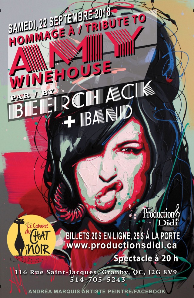 Beerchack Hommage à Amy Winehouse