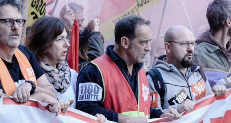 Des syndicalistes se battent dans « En Guerre » de Stéphane Brizé, film poignant et bouleversant