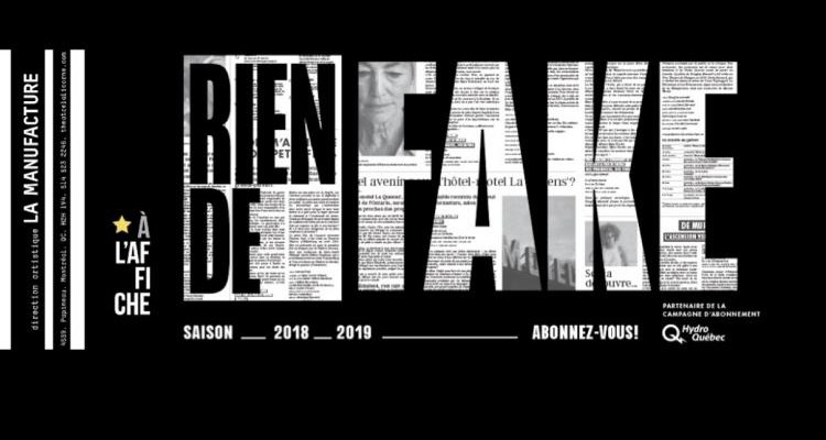 « Rien de fake » : le théâtre de la Licorne dévoile sa nouvelle saison !