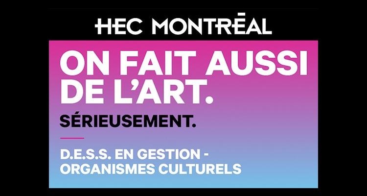 D.E.S.S. en gestion – organismes culturels de HEC Montréal