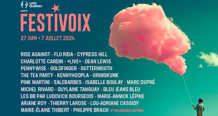 FestiVoix de Trois-Rivières 2024 | 40 nouveaux artistes à la programmation dont Ludovic Bourgeois, Marie-Élaine Thibert et Guylaine Tanguay!