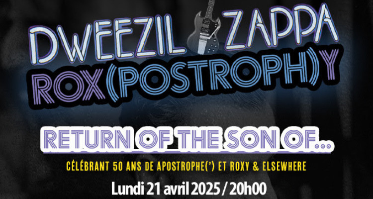 Dweezil Zappa au Théâtre Maisonneuve en avril 2025