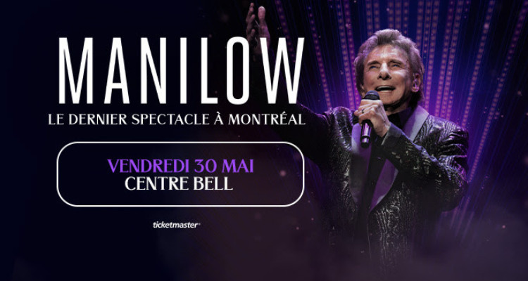 Barry Manilow, l'intèrprète de «Copacabana», présentera son dernier spectacle à Montréal en mai 2025