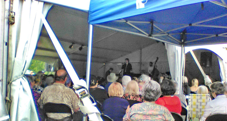 David Marino au Jardin du Souvenir du Repos Saint-François d’Assise, un spectacle sans aucun temps mort