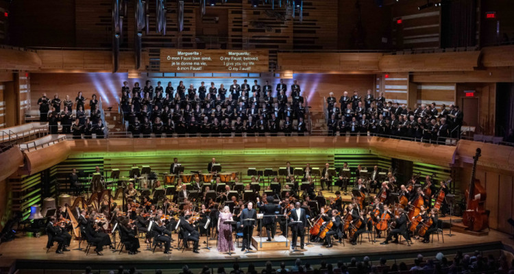 « La damnation de Faust » en version concert à l’OSM, divinement musicale mais diablement équivoque côté chant