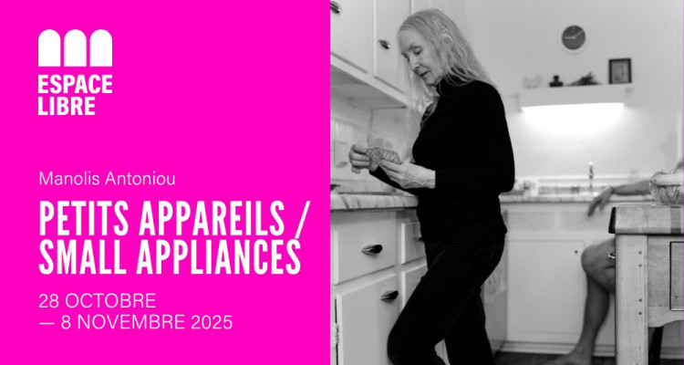 CONCOURS | Tentez de gagner une paire de billets pour «Petits Appareils / Small Appliances» à Espace Libre