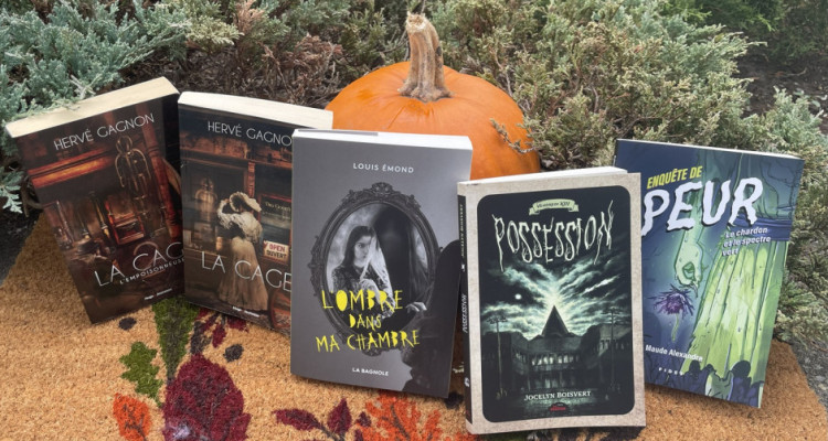 Frissons d’Halloween : 5 romans jeunesse québécois pour trembler de plaisir !