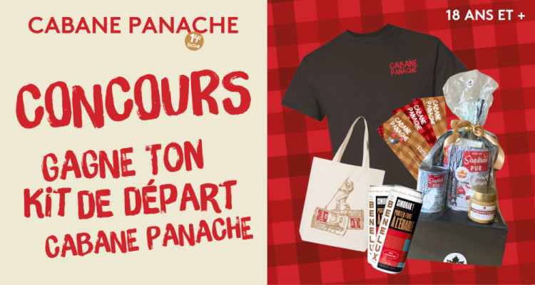 CONCOURS | Tentez de gagner 1 Kit de départ pour Cabane Panache 2026