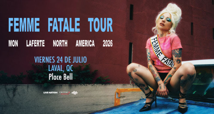 «Femme Fatale Tour» : un concert à la Place Bell en juillet 2026 pour Mon Laferte