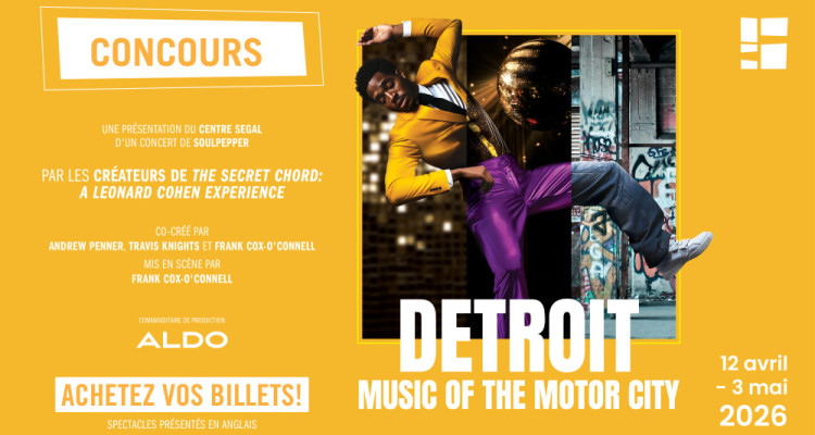 CONCOURS | Tentez de gagner 1 paire de billets pour «Detroit: Music of the Motor City»