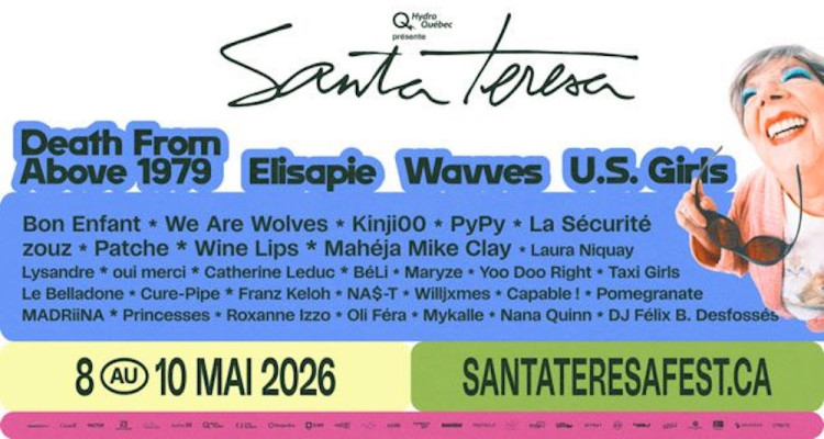 CONCOURS | Tentez de gagner un Pack expérience au festival Santa Teresa 2026