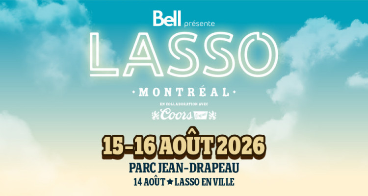 LASSO Montréal ajoute 14 artistes à sa programmation 2026