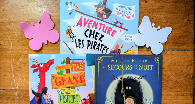 Été 2026 | Trois albums pleins d'aventures pour les jeunes enfants de 3 à 8 ans