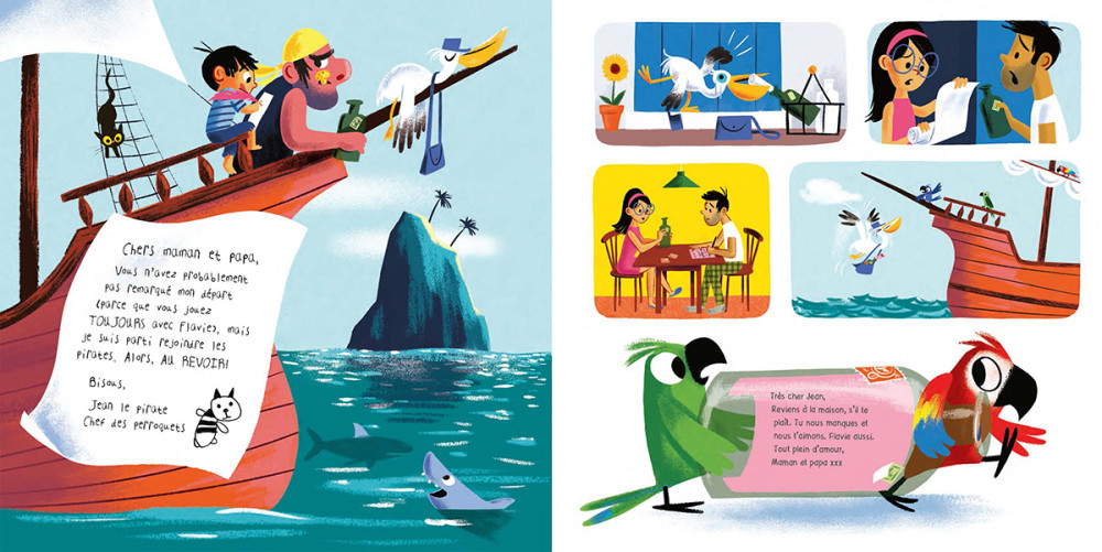 Des albums pleins d'aventures pour les jeunes enfants de 3 à 8 ans